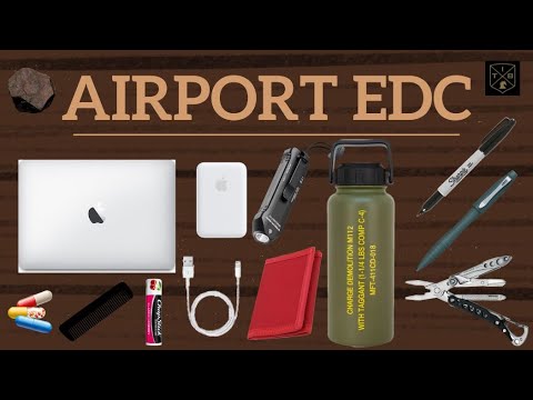 Airport EDC & Travel Tips – What You Can (and Can’t) Carry