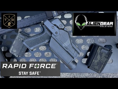 Alien Gear Rapid Force Level 3 Holster | Draw Speed & Retention Review