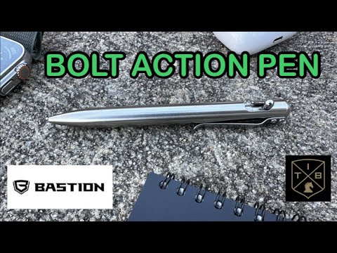 Bastion Bolt-Action Pen Review — Premium EDC Craftsmanship