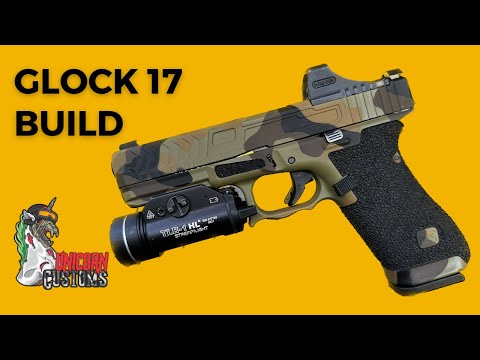 Glock 17 Build Series Part 4 / Unicorn Customs Cerakote