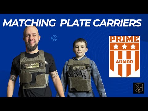 Matching Low Profile Plate Carriers from Prime Armor
