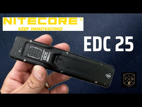 Nitecore EDC25 Flashlight Review – Powerful Everyday Carry Light