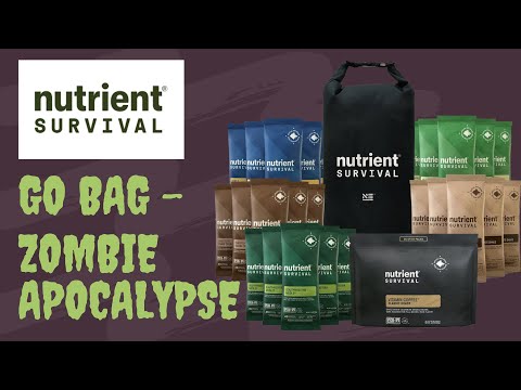 Nutrient Survival Go Bag Meals | Zombie Apocalypse Ready Food Kit