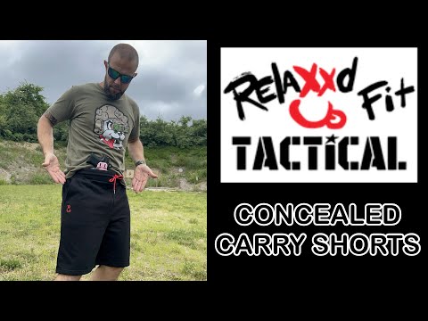 Relaxxd Fit Tactical Concealed Carry Shorts /Night Rider