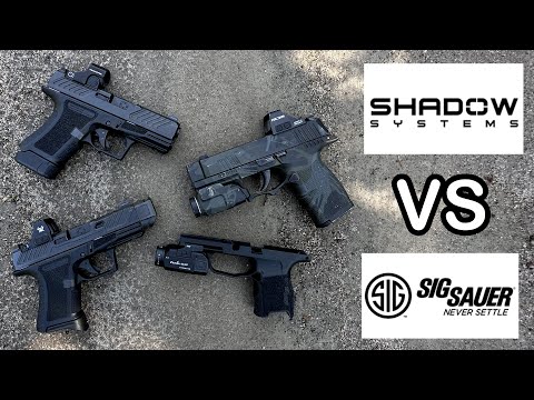 Sig P365 series vs Shadow System CR920 series – Best Micro Compact EDC Gun?