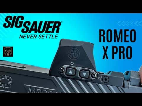 Sig Sauer Romeo X Pro Pistol Red Dot Review