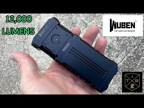 Wuben X1 Falcon Review – 12,000 Lumen Tactical Flashlight!