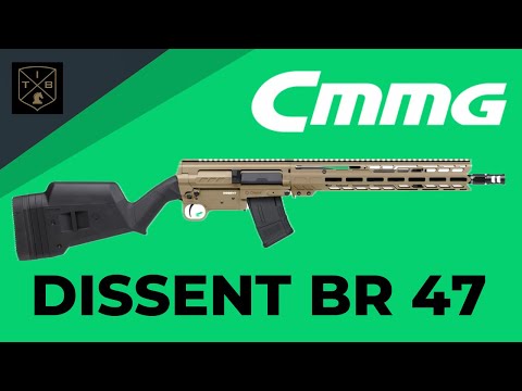 CMMG DISSENT Br47 Review – 7.62x39mm Buffer-less AR-Style Beast!