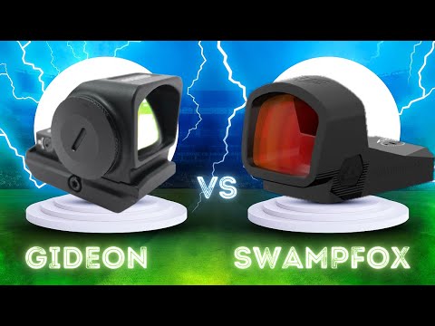 Gideon Granite MOS Competition vs Swampfox Justice 2 Pistol Red Dots