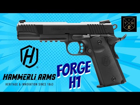 Hammerli Forge H1 Review & Range Test | 1911-Style .22 LR Rimfire Pistol Deep Dive