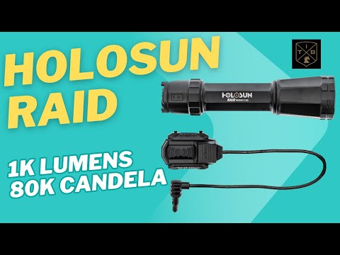 Holosun RAID – 1k Lumen & 80k Candela – Best Rifle Mounted Weapon Light?