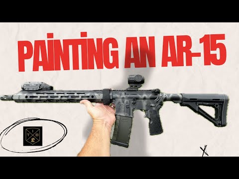 How to Spray-Paint an AR-15 — Beginner-Friendly Guide