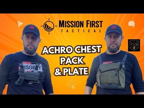 MFT ACHRO Chest Pack, Harness, and Chest Plate – Mission First Tactical