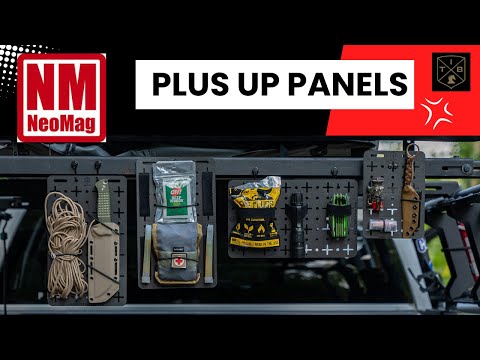 NeoMag Plus Up Panel – How to Organize your Gear