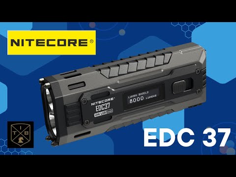 Nitecore EDC37 Review — 8000 Lumens Pocket Monster!