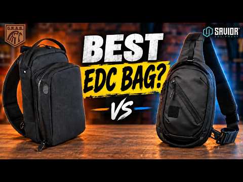➡️ Grab Bag vs Savior Obscura — The Best EDC Sling Bag?