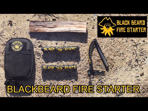 Black Beard Fire Starter Test and Review / Best way to start a fire? /How to start a fire?