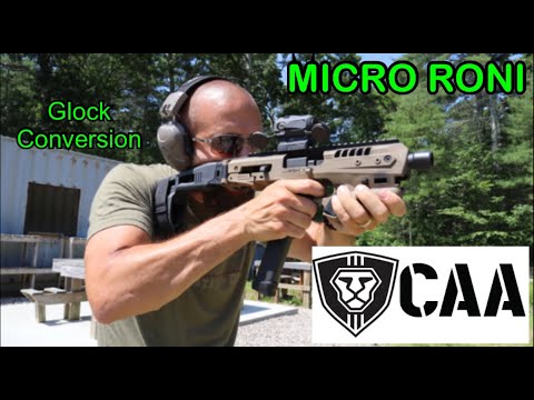 CAA Gear Micro Roni Test and Review / Best Glock Upgrade? / Micro Roni vs. MCK