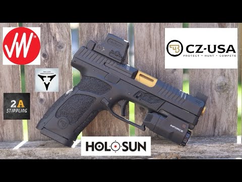 CZ P10c Build Part 3 / Holosun Optic & Dawson Precision Sights