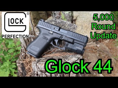 GLOCK 44 5,000 ROUND UPDATE / Glock Perfection or Glock Junk? / 22LR RIMEFIRE