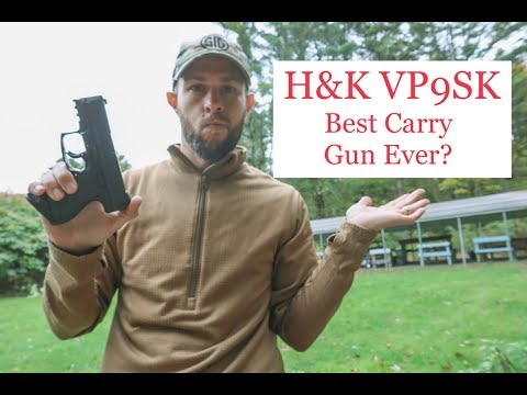 Heckler and Koch H&K VP9SK LONG TERM REVIEW / Best Concealed Carry Gun?