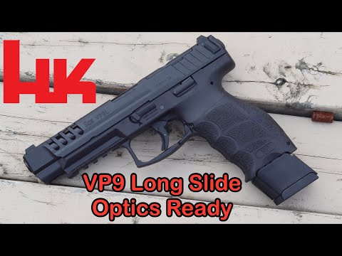 Heckler and Koch VP9 Long Slide Optics Read Test and Review / Best Polymer Full Size Pistol?