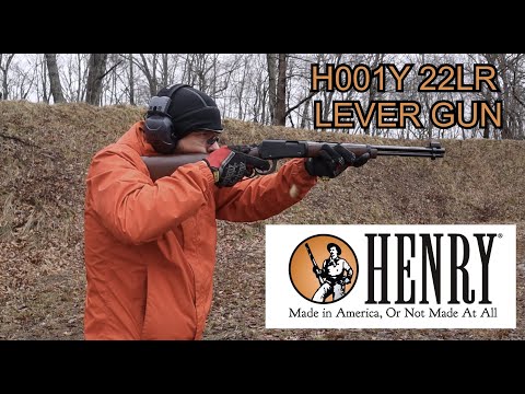Henry Rimfire Lever Gun H001Y 22LR Youth Model / BEST WAY TO TEACH A KID HOW TO SHOOT A RIFLE?