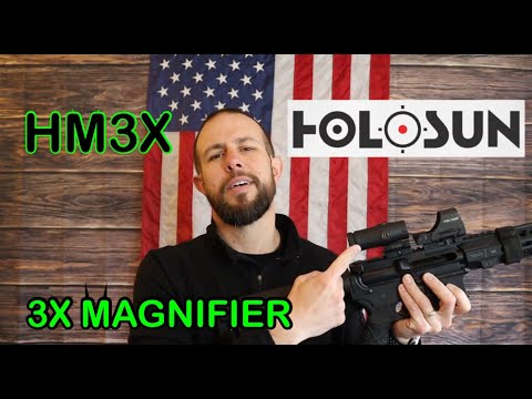 Holosun HM3X Red Dot 3X Magnifier Review / Red Dot Magnifier VS. LPVO