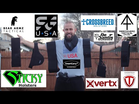 How to Carry a Firearm While Exercising or Running / Crossbreed Sticky Holster Vertx Undertech