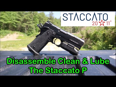 How to Disassemble Clean & Lubricate the Staccato P / Best 9mm Duty Style Pistol?