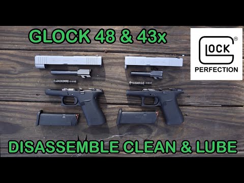 How to Disassemble Clean and Lube the Glock 48 & 43x / Breakthrough Clean