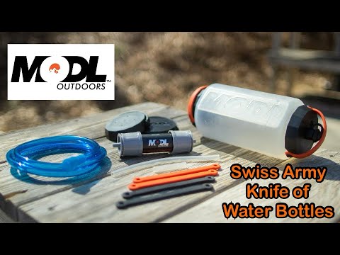 MODL OUTDOORS Utility WATER BOTTLE / Swiss Army Water Bottle