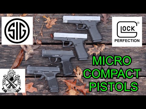 Micro Compact Pistol Showdown: Sig P365 vs Glock 48 vs Glock 43X vs Springfield Hellcat