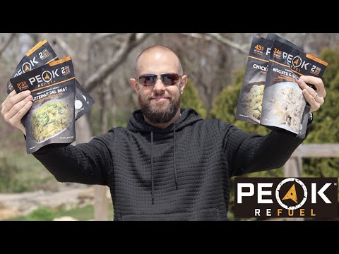Peak Refuel Review & Taste Test / BEST tasting freeze dried food?