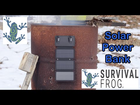 Quad Panel Power Bank Solar Charger from Survival Frog / Best Solar Power Bank?