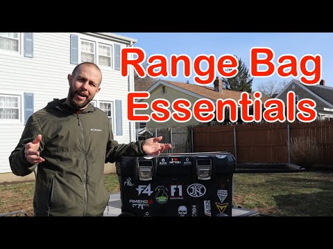 Range Bag Essentials / What to bring to the range? / Beginners Guide to Range Bags