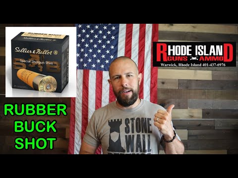 Rubber Buck Shot from Sellier & Bellot Test and Review / Are they Effective?
