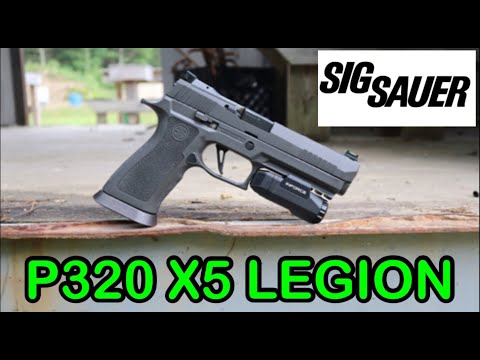 SIG SAUER P320 X5 LEGION PISTOL TEST & REVIEW / BEST COMPETITION READY GUN?