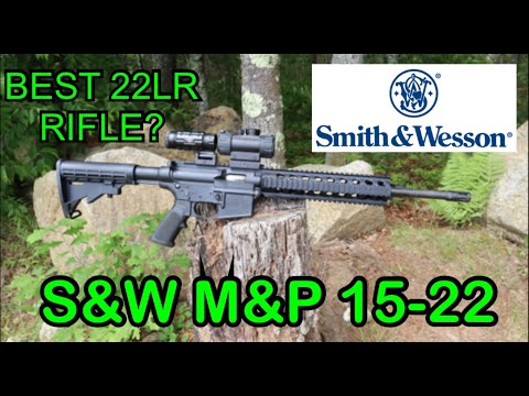 SMITH AND WESSON M&P 15-22 TEST & REVIEW / BEST 22LR RIFLE?
