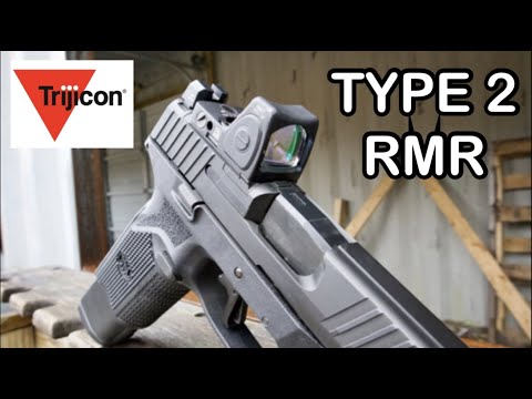TRIJICON TYPE 2 RMR LED Adjustable Reflex Red Dot Test & Review / Best Pistol Red Dot?