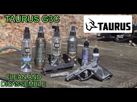 Taurus G3c How to Disassemble Clean and Lube / With a little help from Breakthrough Clean