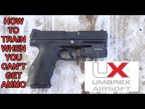 Umarex H&K VP9 Airsoft Pistol Test & Review / Best Way to Train When You Don’t have Any Ammo?