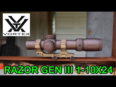 Vortex Razor HD Gen III 1-10×24 Rifle Scope review / Best LPVO?
