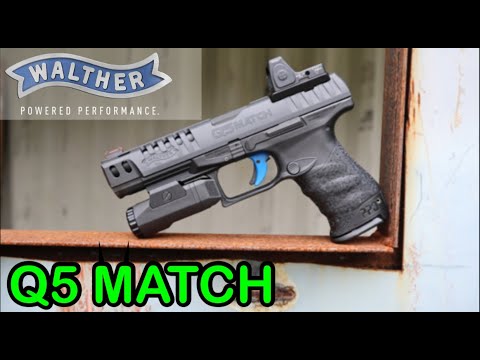 WALTHER ARMS Q5 MATCH TEST & REVIEW / BEST BUDGET 9MM COMPETITION PISTOL?