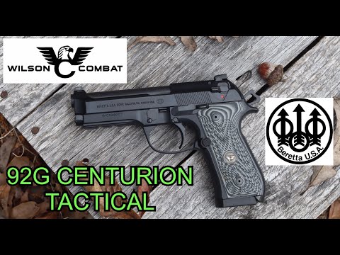 Wilson Combat / Beretta 92G Centurion Tactical Test & Review / Best looking Beretta pistol?