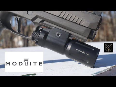 Modlite PL350 Pistol Light Review / Laser Beams