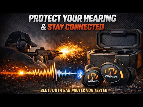 Walker’s Suppressor Hearing Protection Review | Electronic Bluetooth Ear Pro Tested