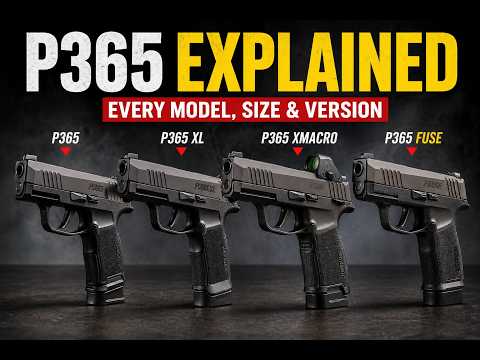 ➡️ Sig P365 Explained: Every Model, Size & Version (Complete Guide)
