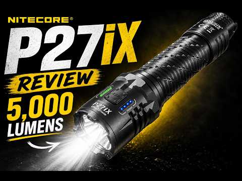 ➡️ Nitecore P27iX Review — Floodlight AND Spotlight?!